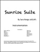 Sunrise Suite Orchestra sheet music cover